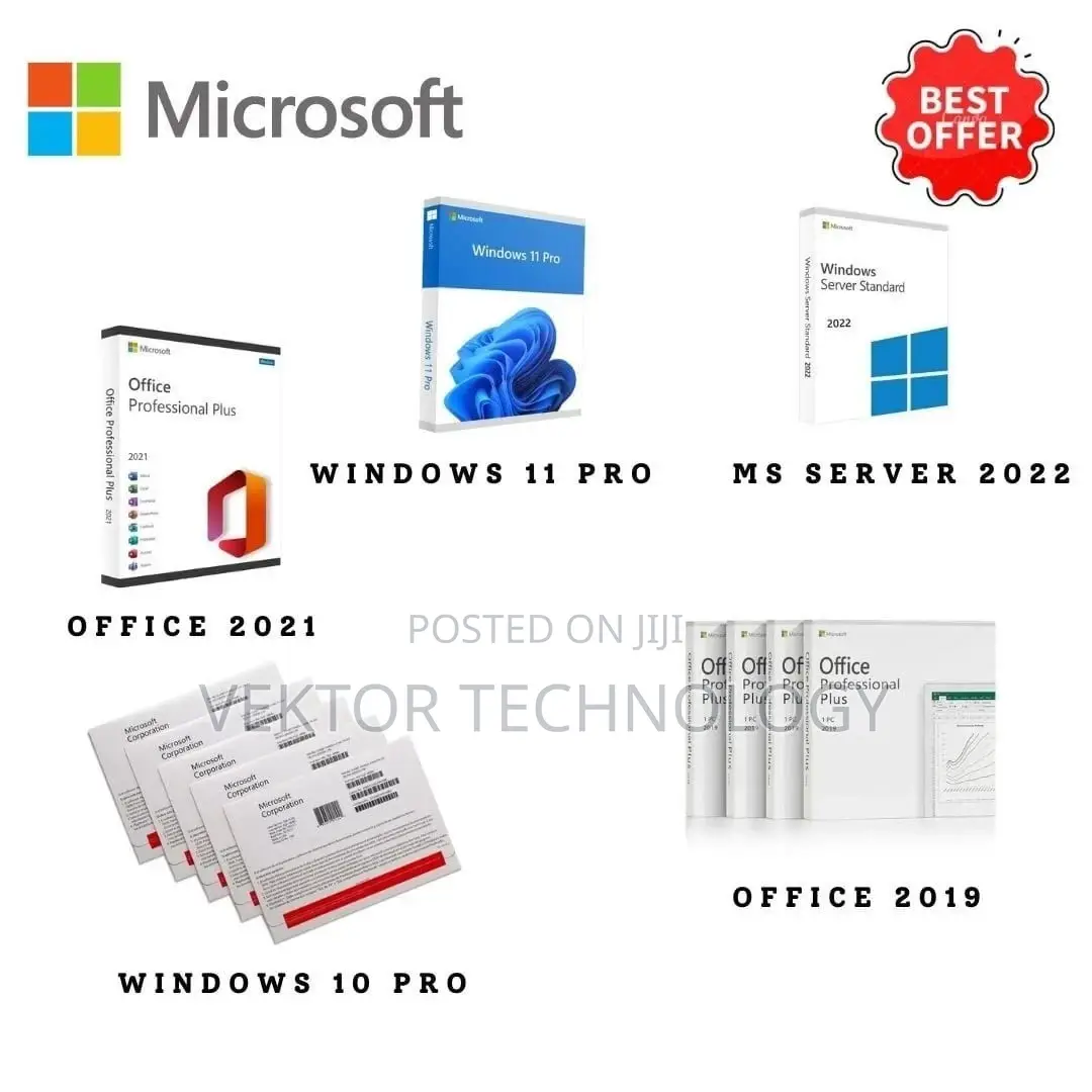 Genuine Windows Xp, 7, 8, 8.1, 10, 11 - All Bits Languages Available