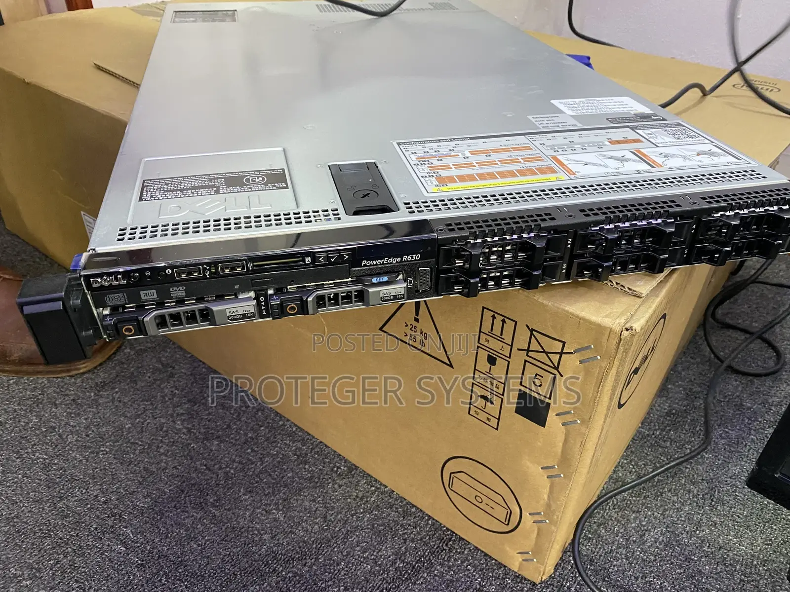 New Server Dell Poweredge R630 48GB Intel Xeon HDD 640GB