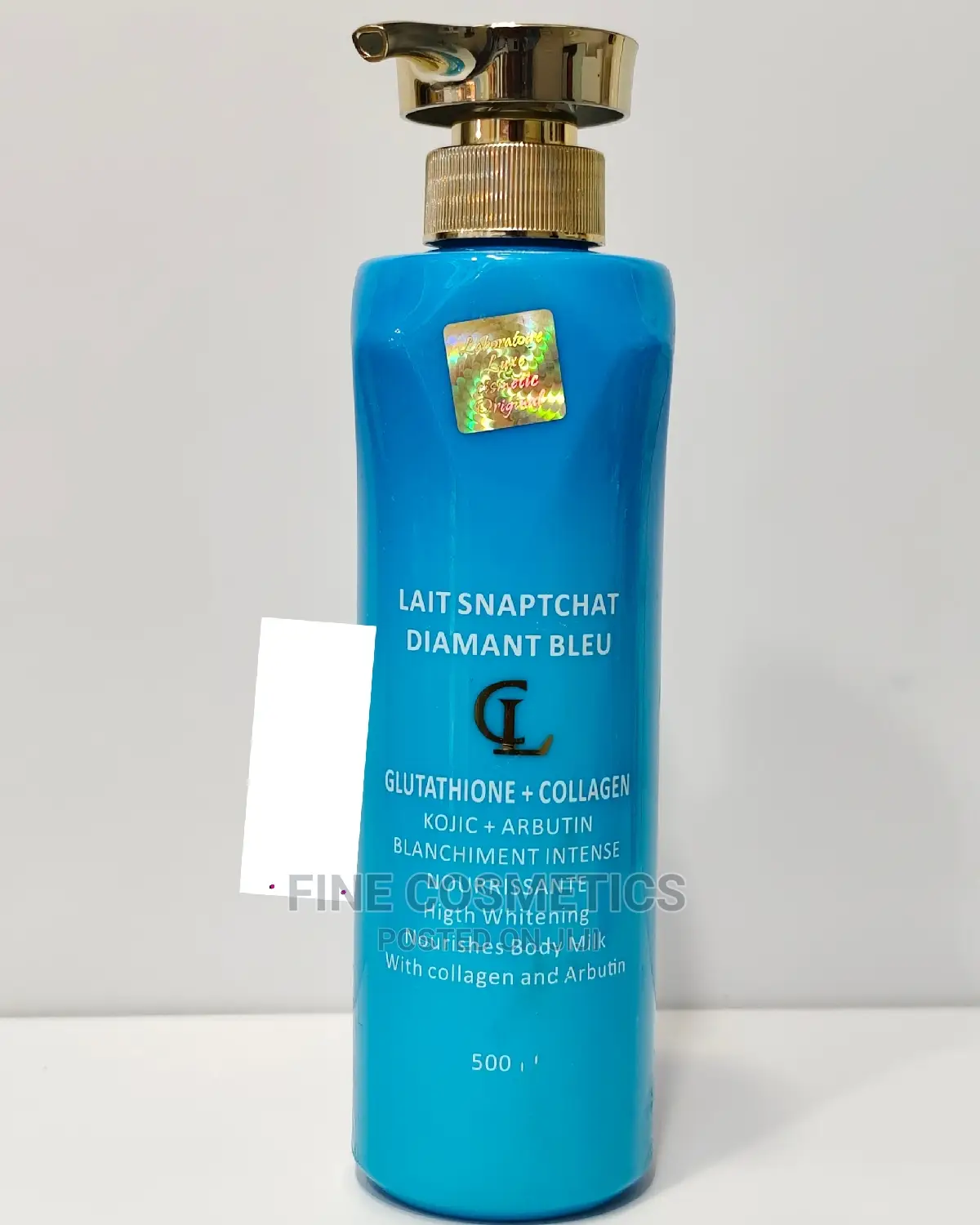 Snaptchat Lotion, Diamant Bleu Collagen Lightening Lotion