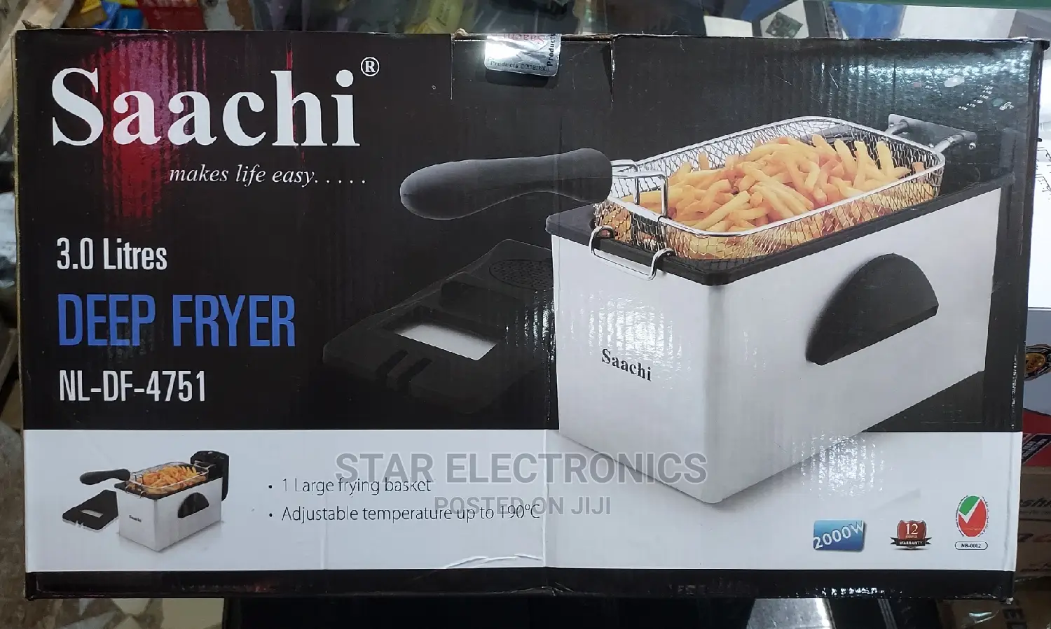 Deep Fryer 3litres