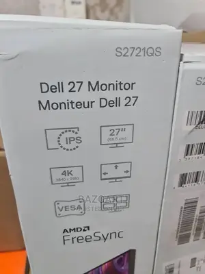 Dell 27 Inch 4K Monitor S2721QS With Adjusting Mount