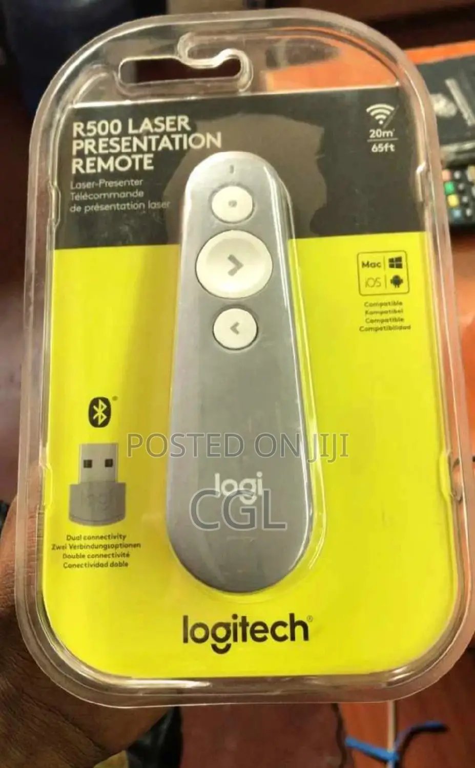 Logitech Original R500s Pointer Presentation Remote