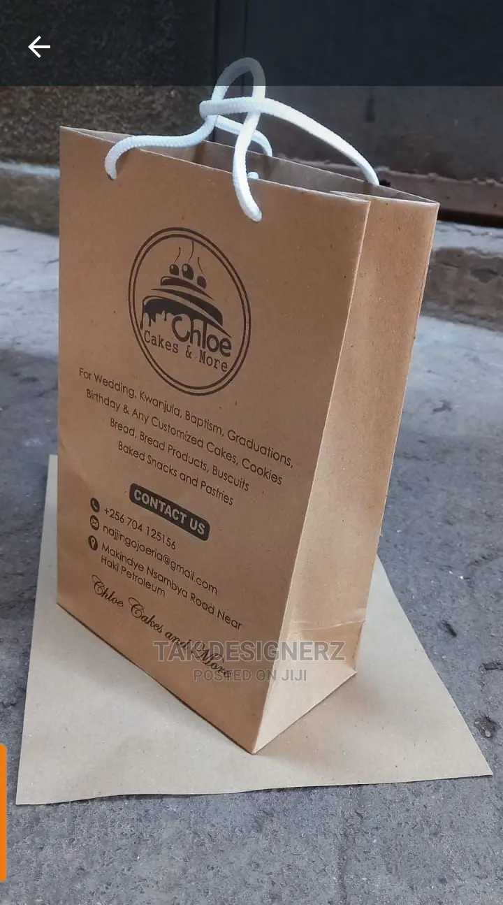 Paper Bags for Snacks Takeaway
