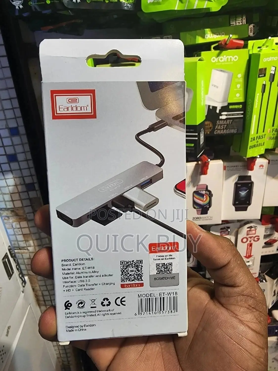 6 In 1 Type C USB Hub
