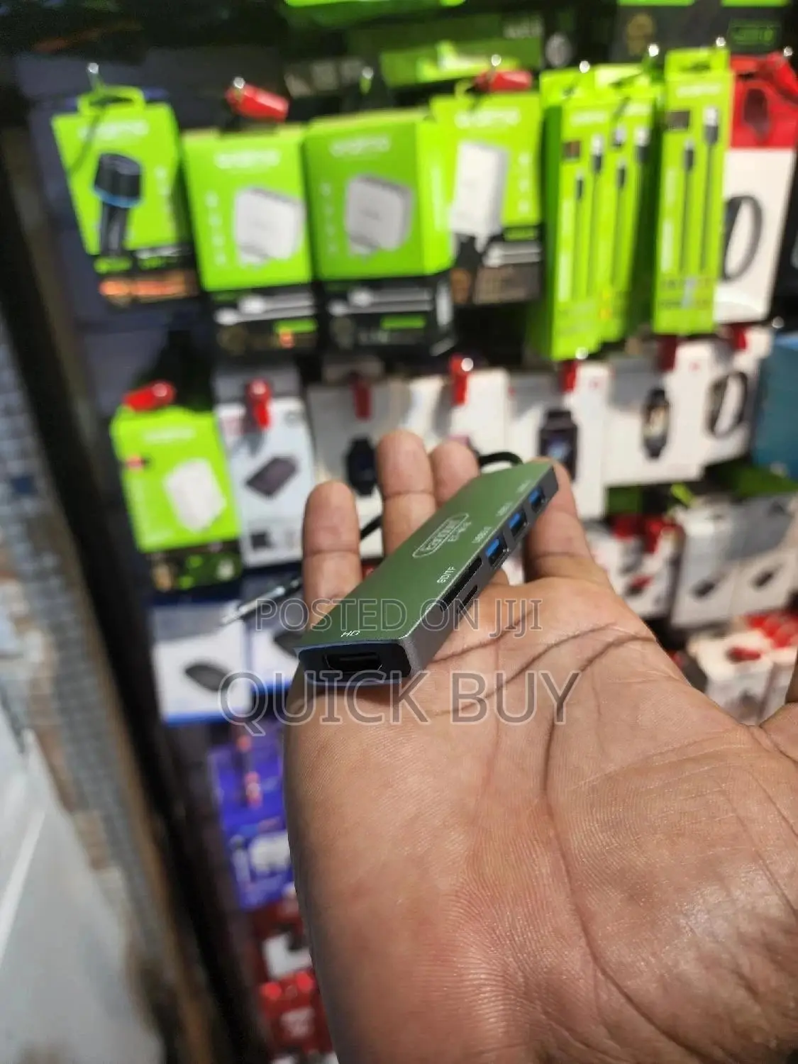 6 In 1 Type C USB Hub