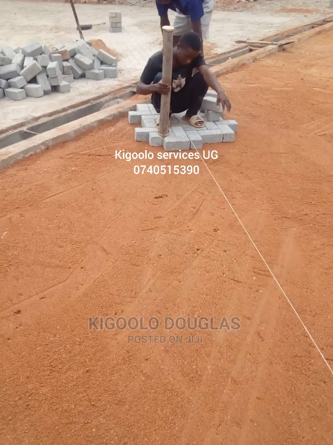For Paver Moulding, Paver Laying and Garden Work