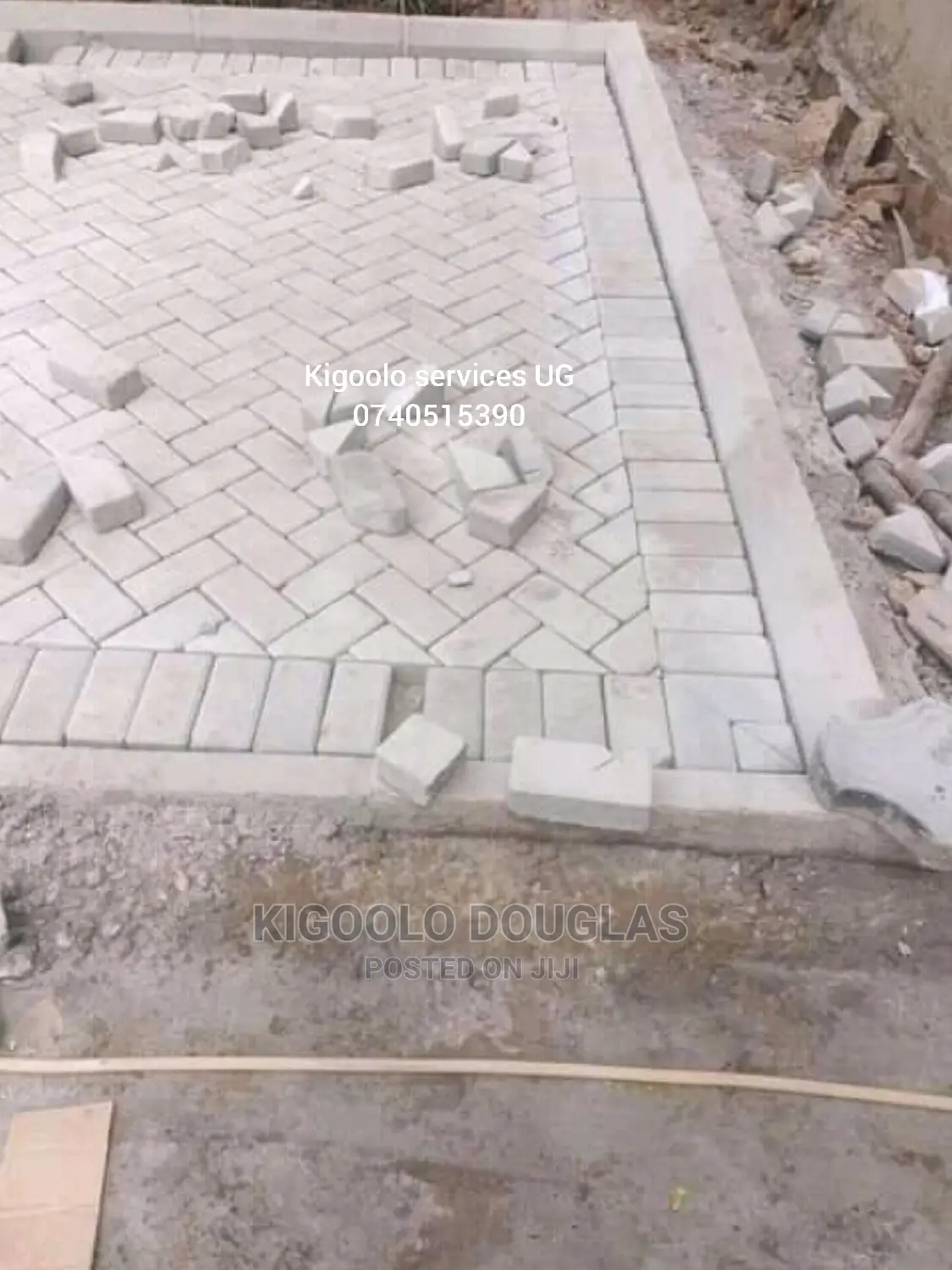 For Paver Moulding, Paver Laying and Garden Work