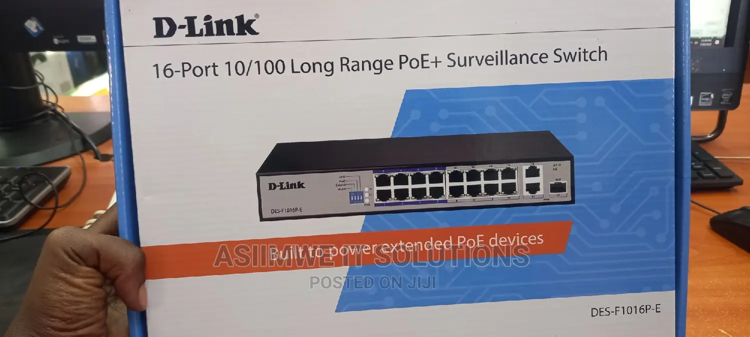 16port Poeswitch Des-F1016