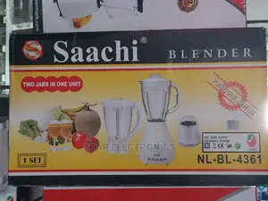 Electric Blender With 2 Jars