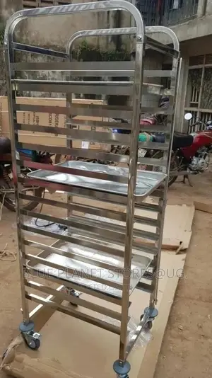 Industrial/Bakery Wheel Trolleys || 60cm×40cm || S/S Body