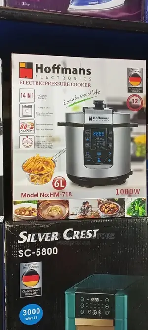 6L Hoffmans Electric Pressure Cooker.