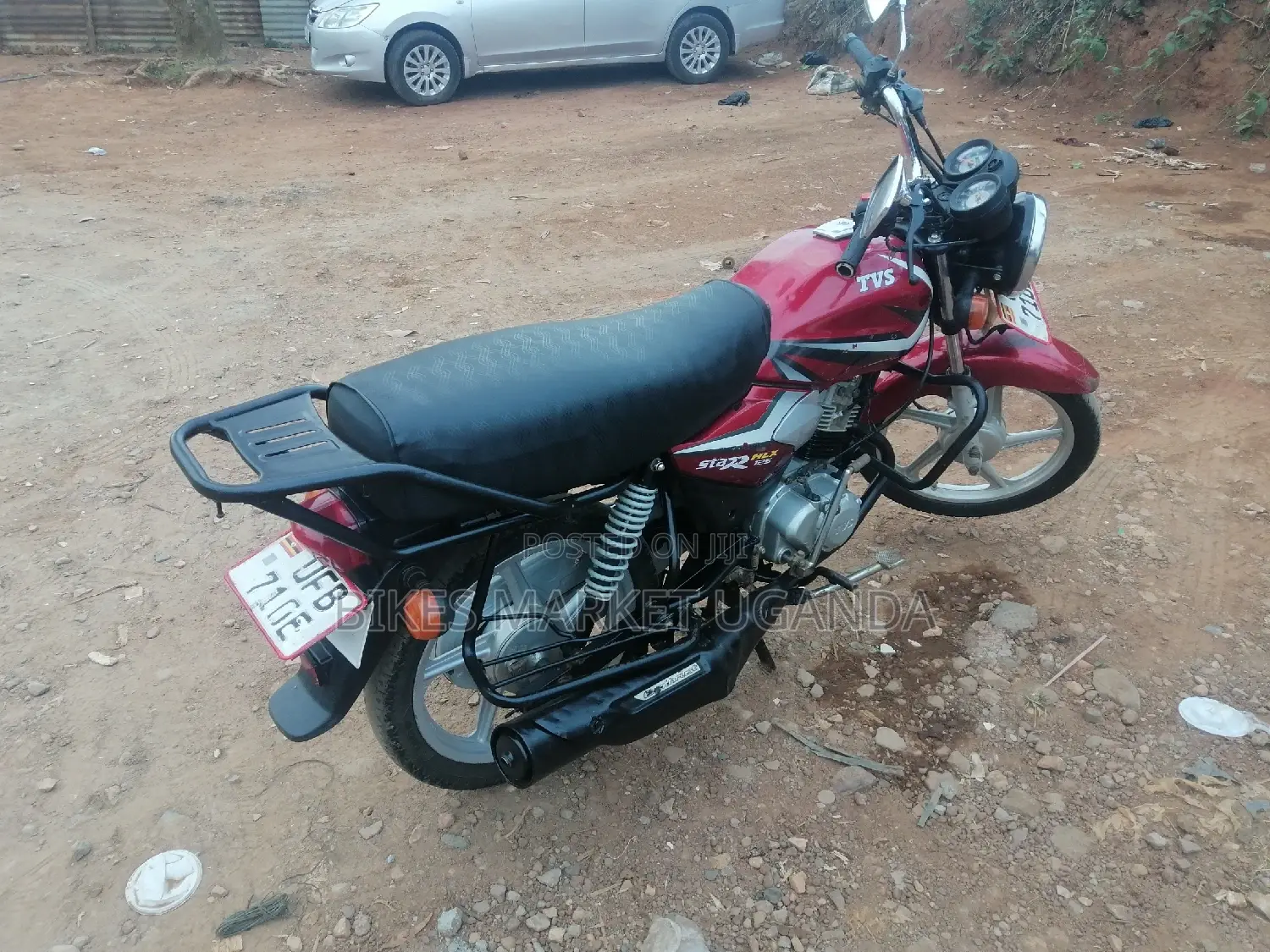 New TVS Apache 160 4V 2021 Red