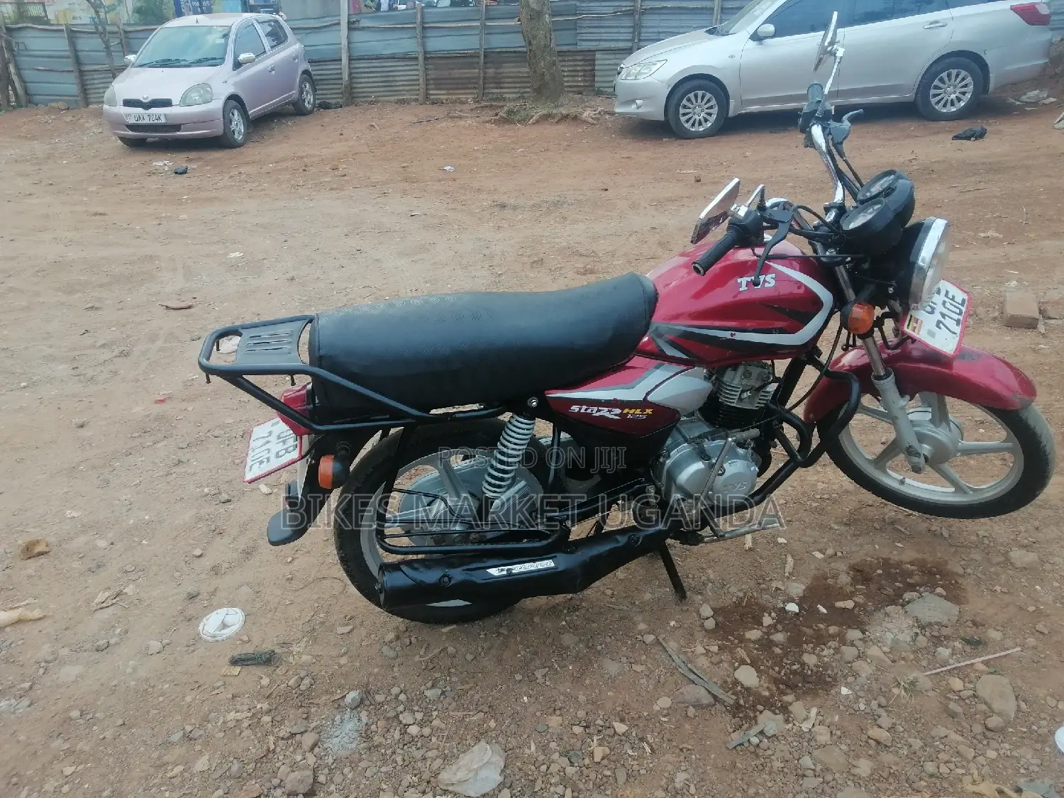 New TVS Apache 160 4V 2021 Red