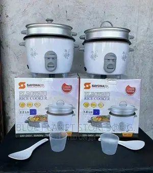 Sayona 2.2litres Electric Rice Cooker + Steamer || SRC-4304