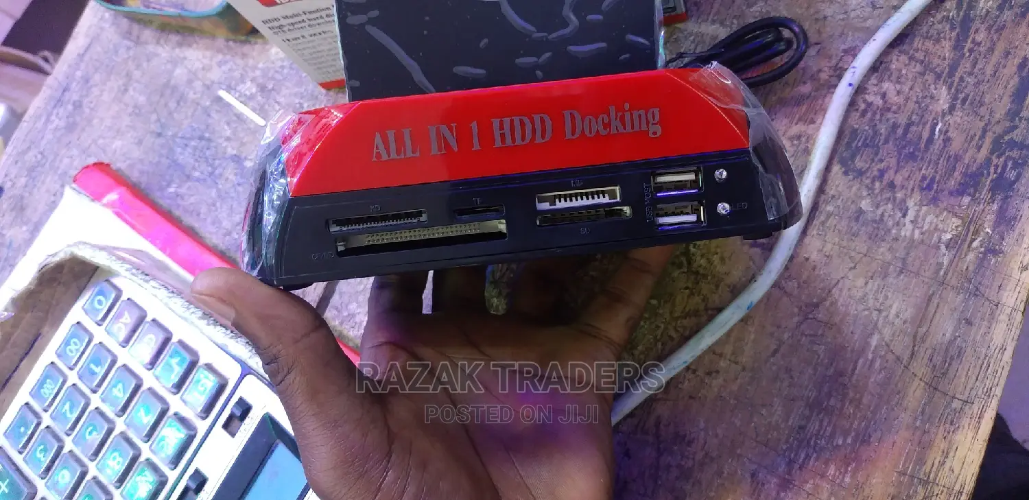 All in 1 HDD Docking Station USB 2.0 2.5" 3.5"