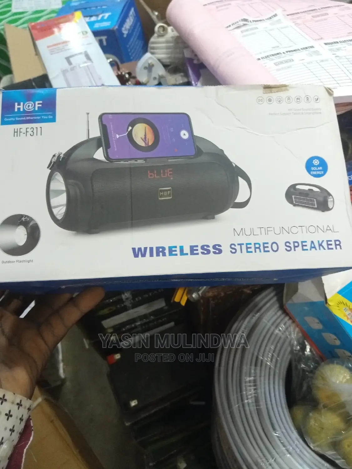 Wireless Stereo Speaker.