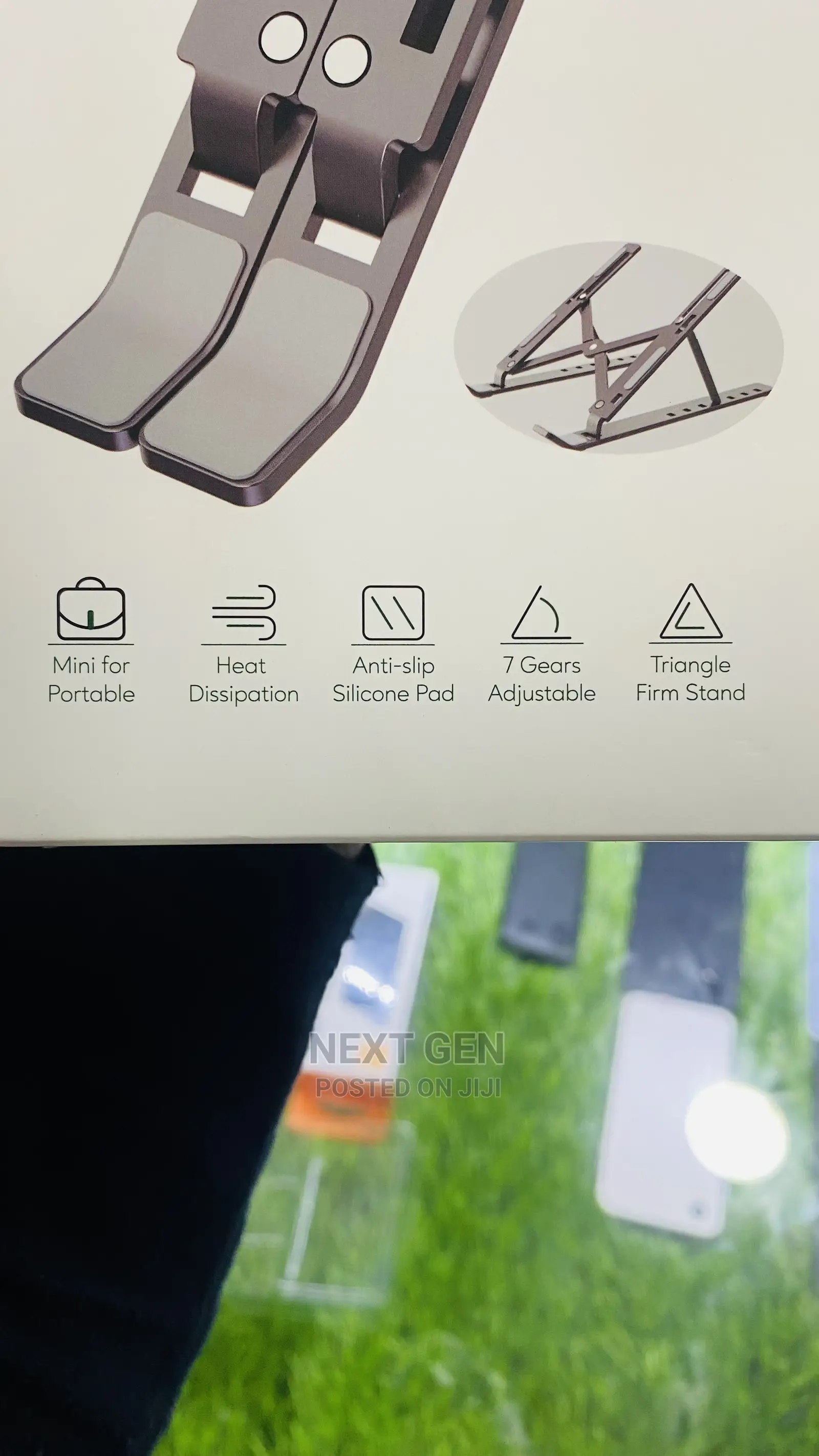 X Foldable Laptop Stander