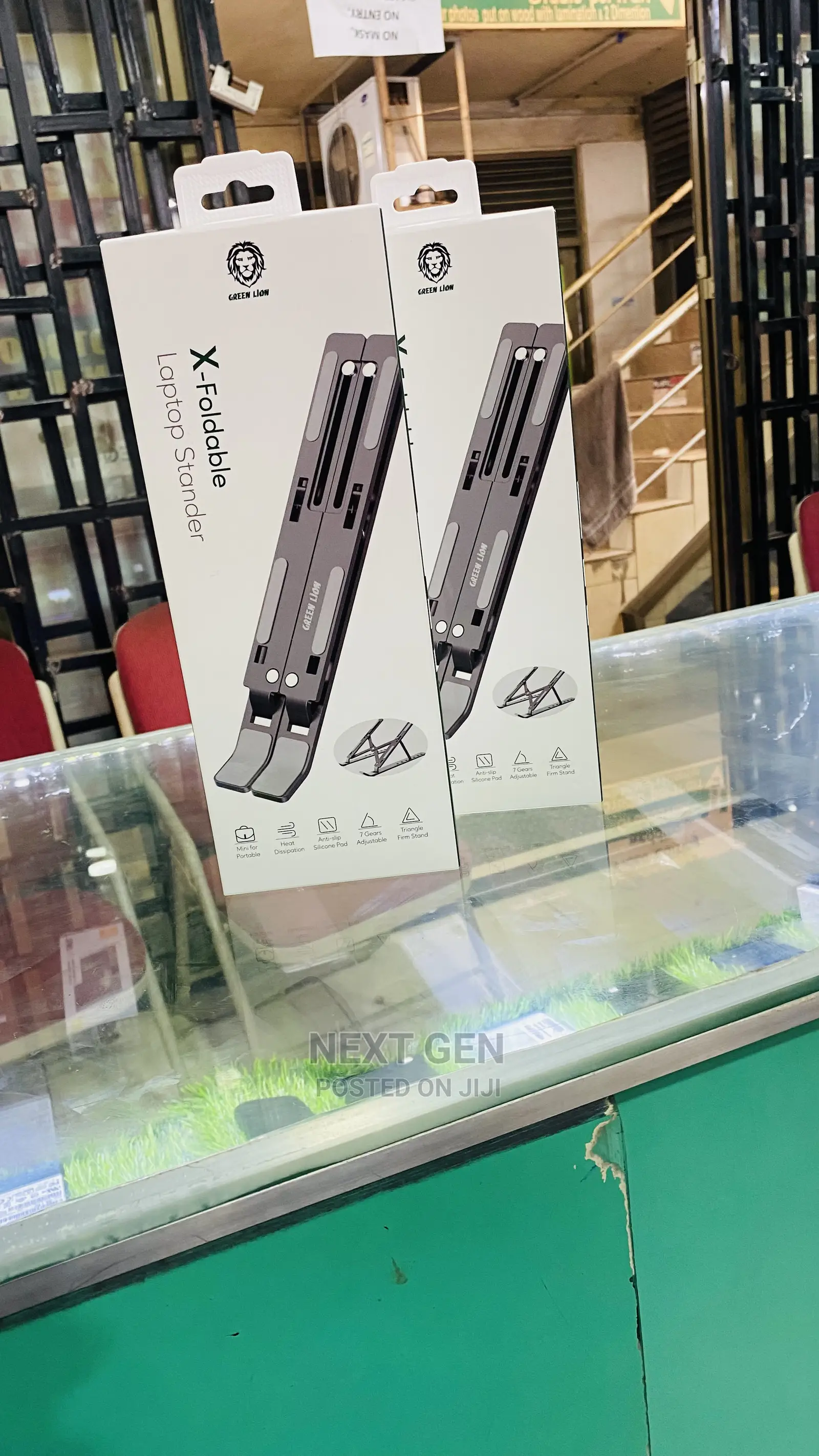 X Foldable Laptop Stander