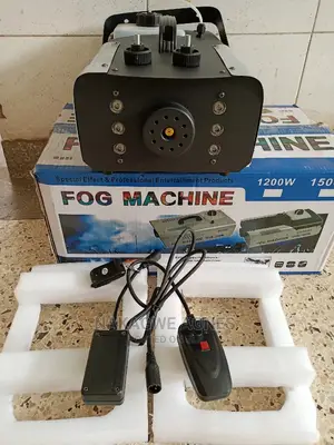 Fog Machine With It's Lights