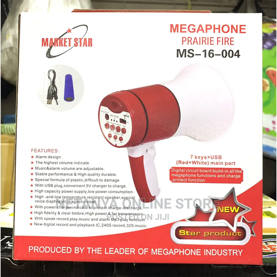 Handheld Megaphone Voice Amplifier