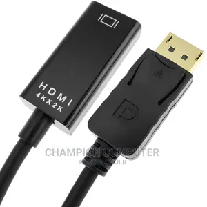  Displayport Male DP to HDMI Female Video Adaptor Cable