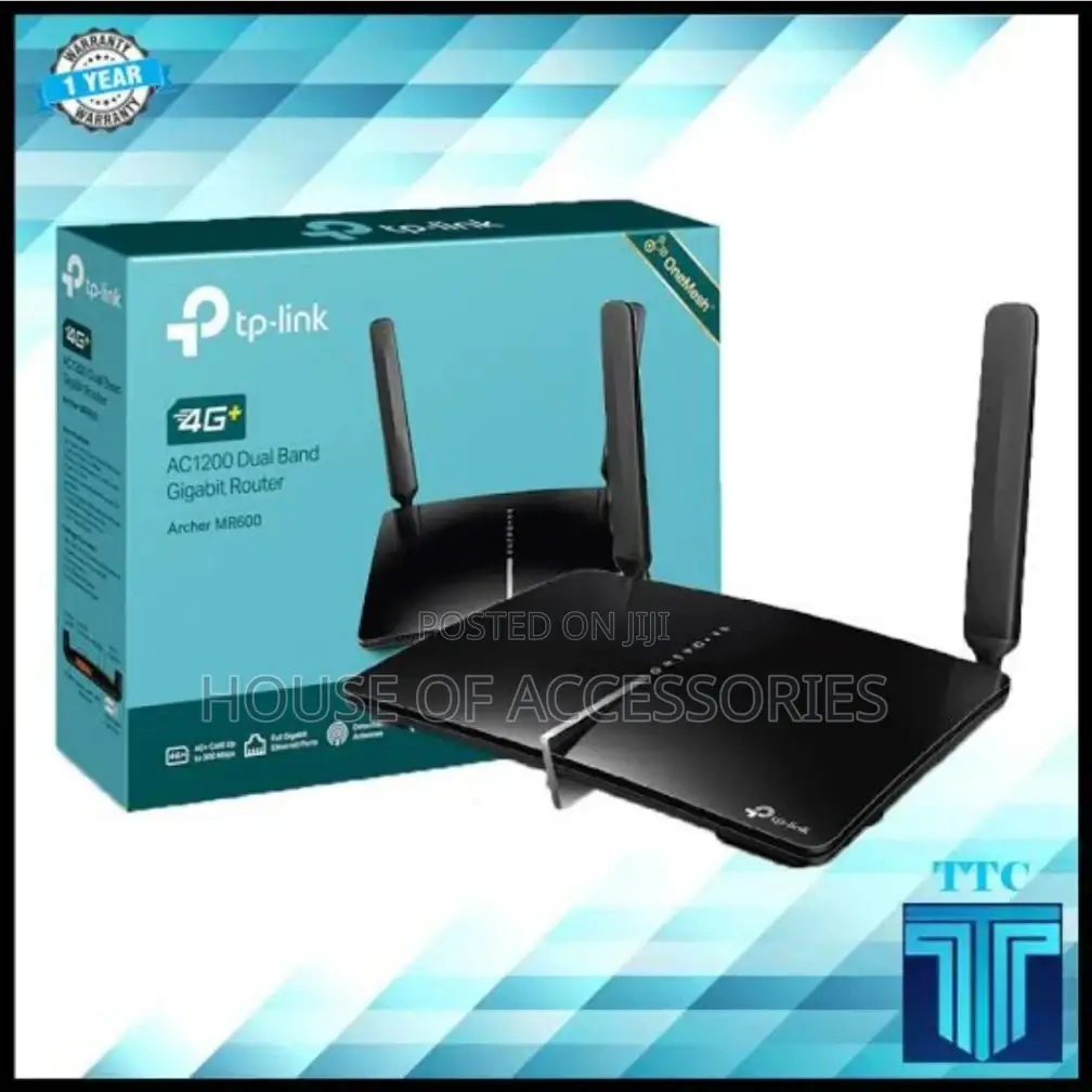 4G+ Tp Link Ancher Mr600 Wireless Dual Band Gb Router