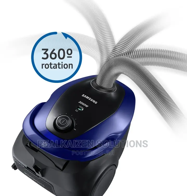 SAMSUNG 2.5L Bagged Canister Vacuum Cleaner 2000W