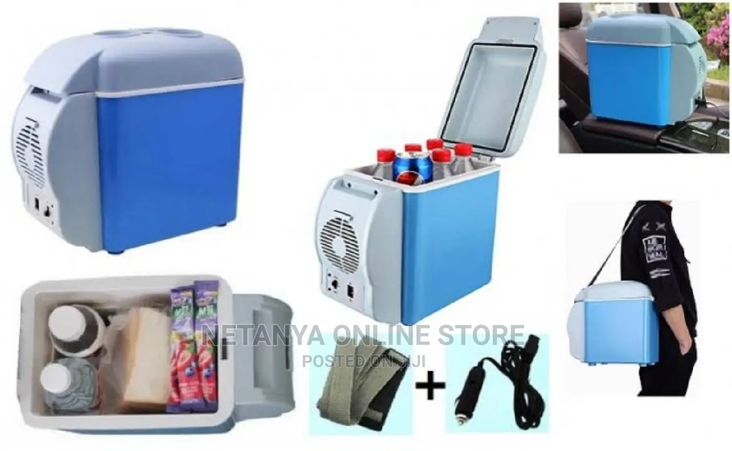 Portable 7.5l Car Refrigerator.