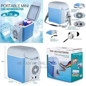 Portable 7.5l Car Refrigerator.