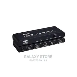 1x4 Hdmi Splitter 1 in and 4 Out Way Support 3d Full Hd