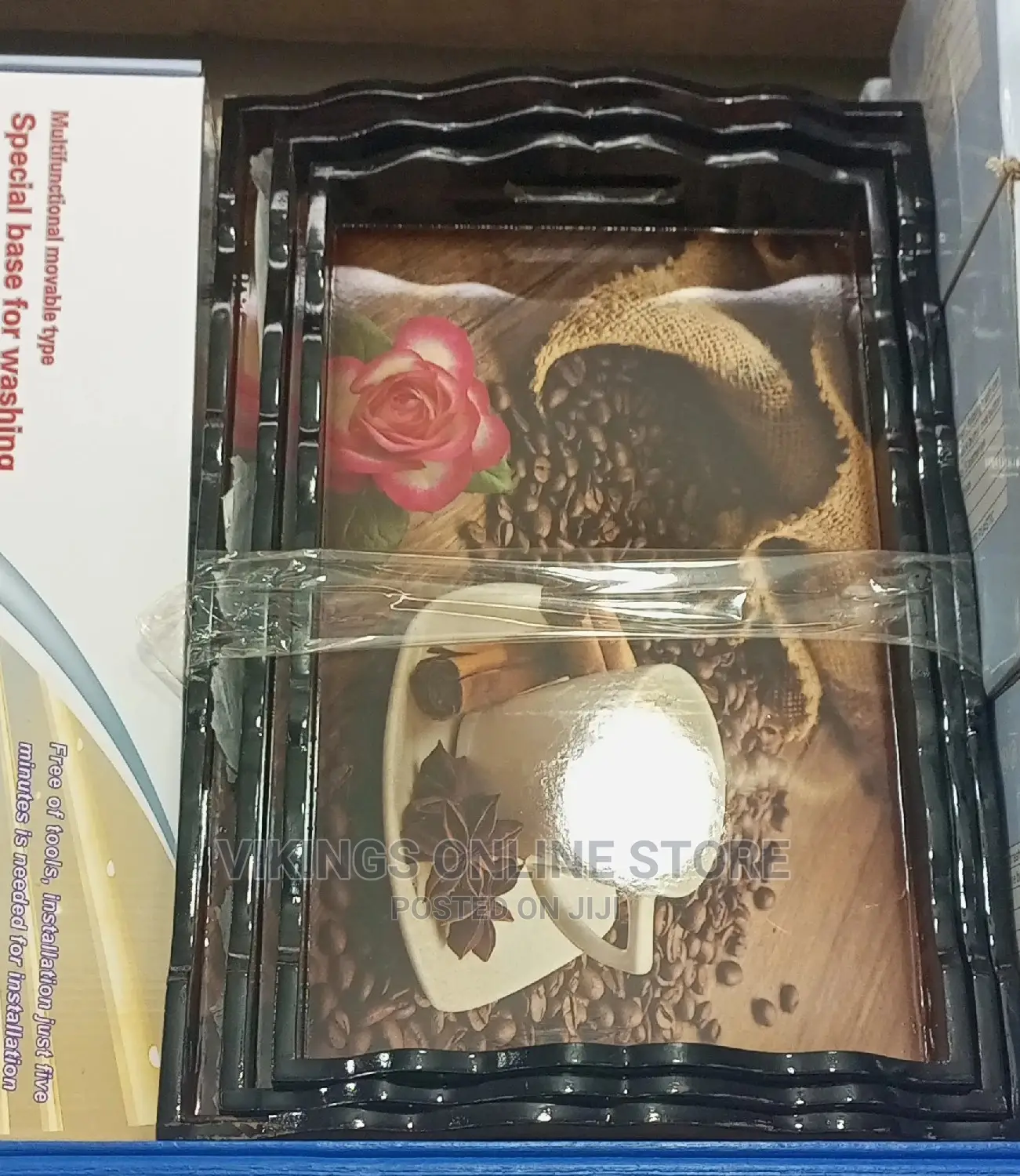 3 Pieces Serving Trays.