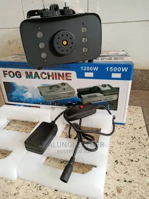 Fog Machine With Flashing Lights