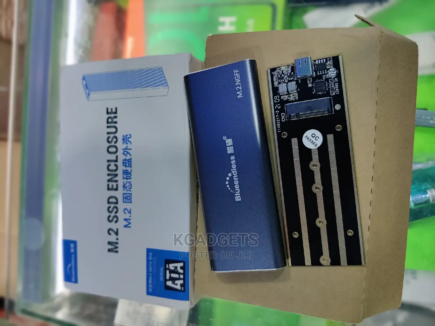 Pcie Nvme M.2 Ssd Case Type C Port