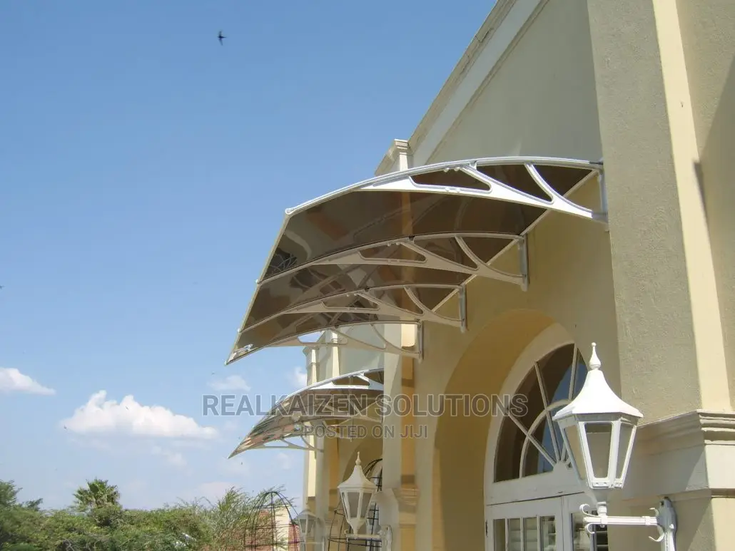 AWNING WAREHOUSE Fixed Acrylic Premium Awnings 2pcs