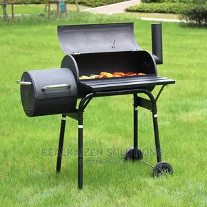 Outdoor BBQ Grill Charcoal Barbecue Pit Patio Cooker Smoker
