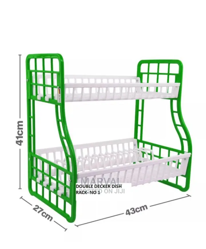 Double Decker Dish Racker