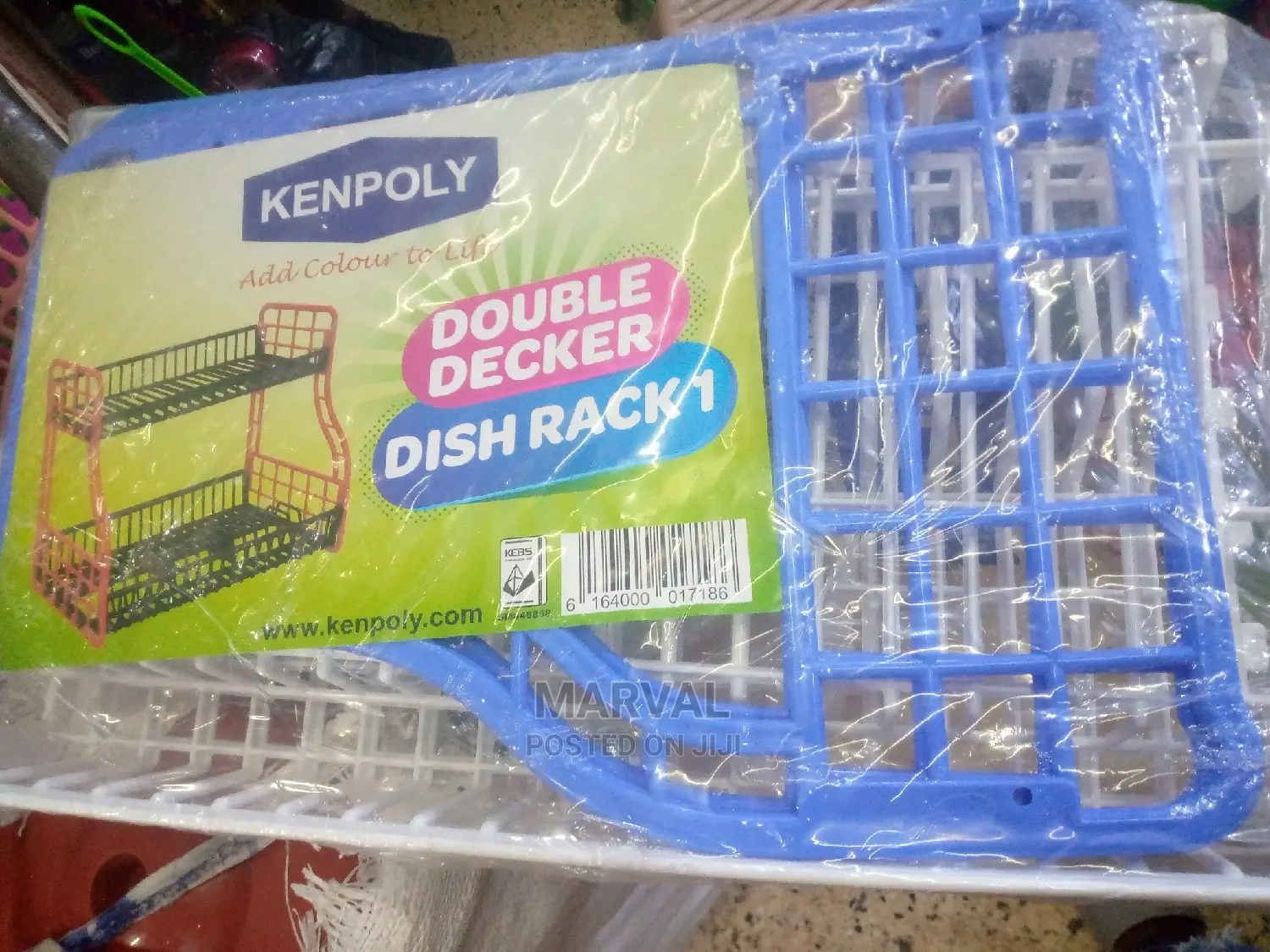 Double Decker Dish Racker