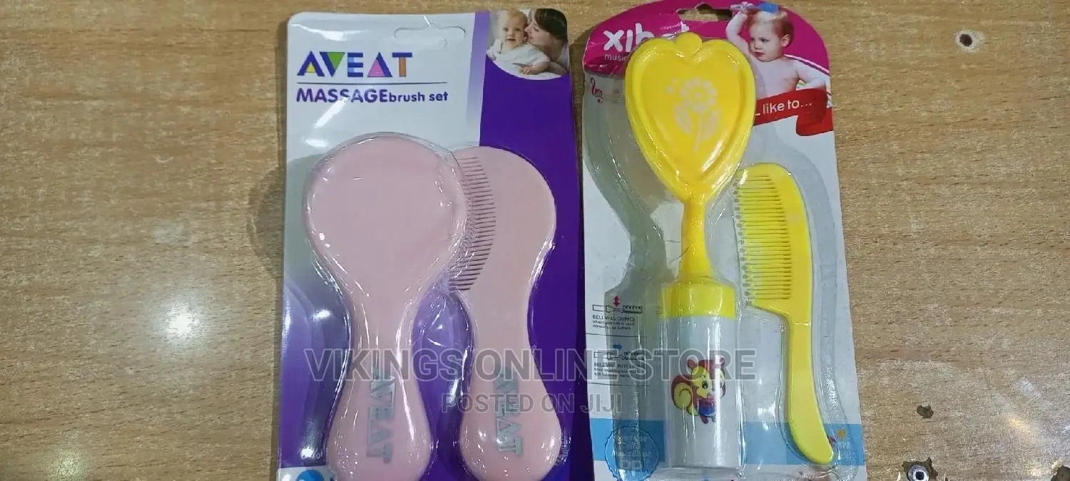 Baby Massage Brush Set.