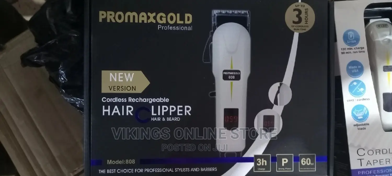 Promaxgold Professional Cordless Rechargeable Hair Clipper
