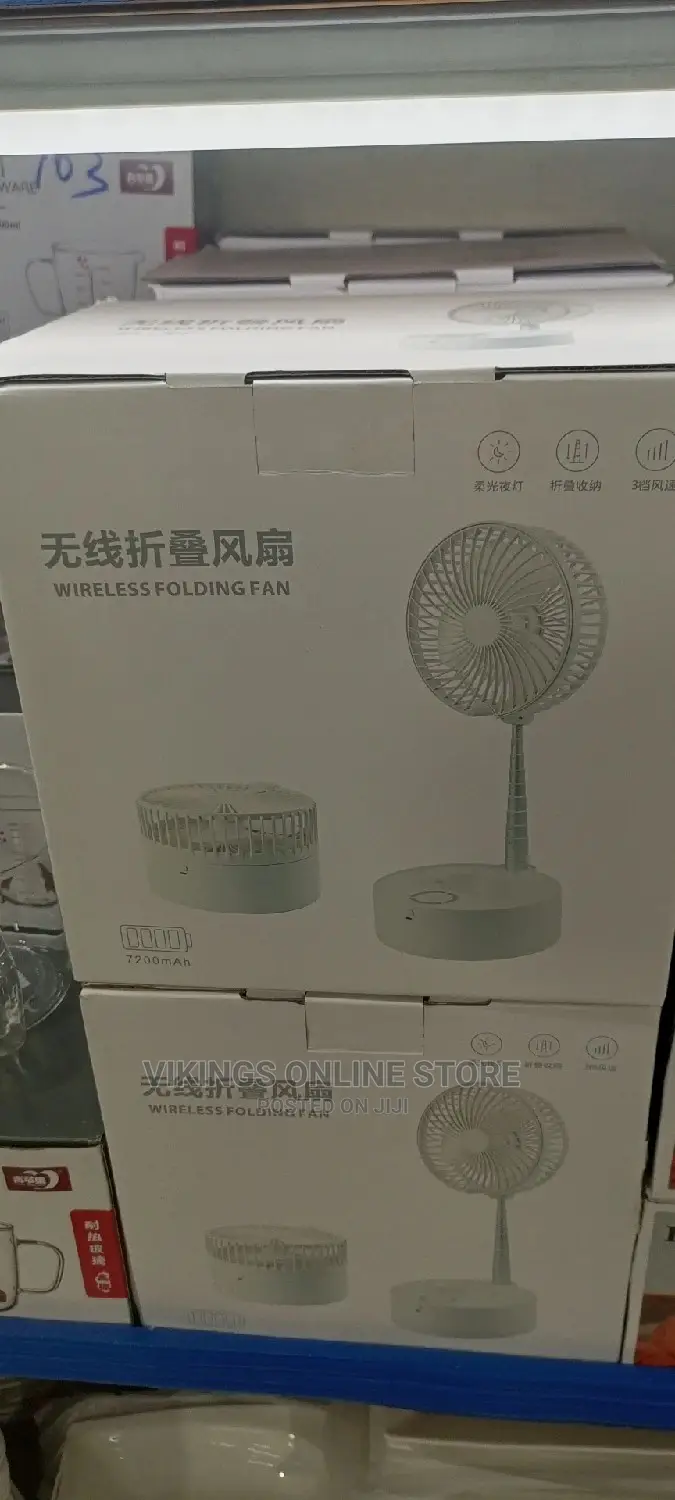 Wireless Folding Fan