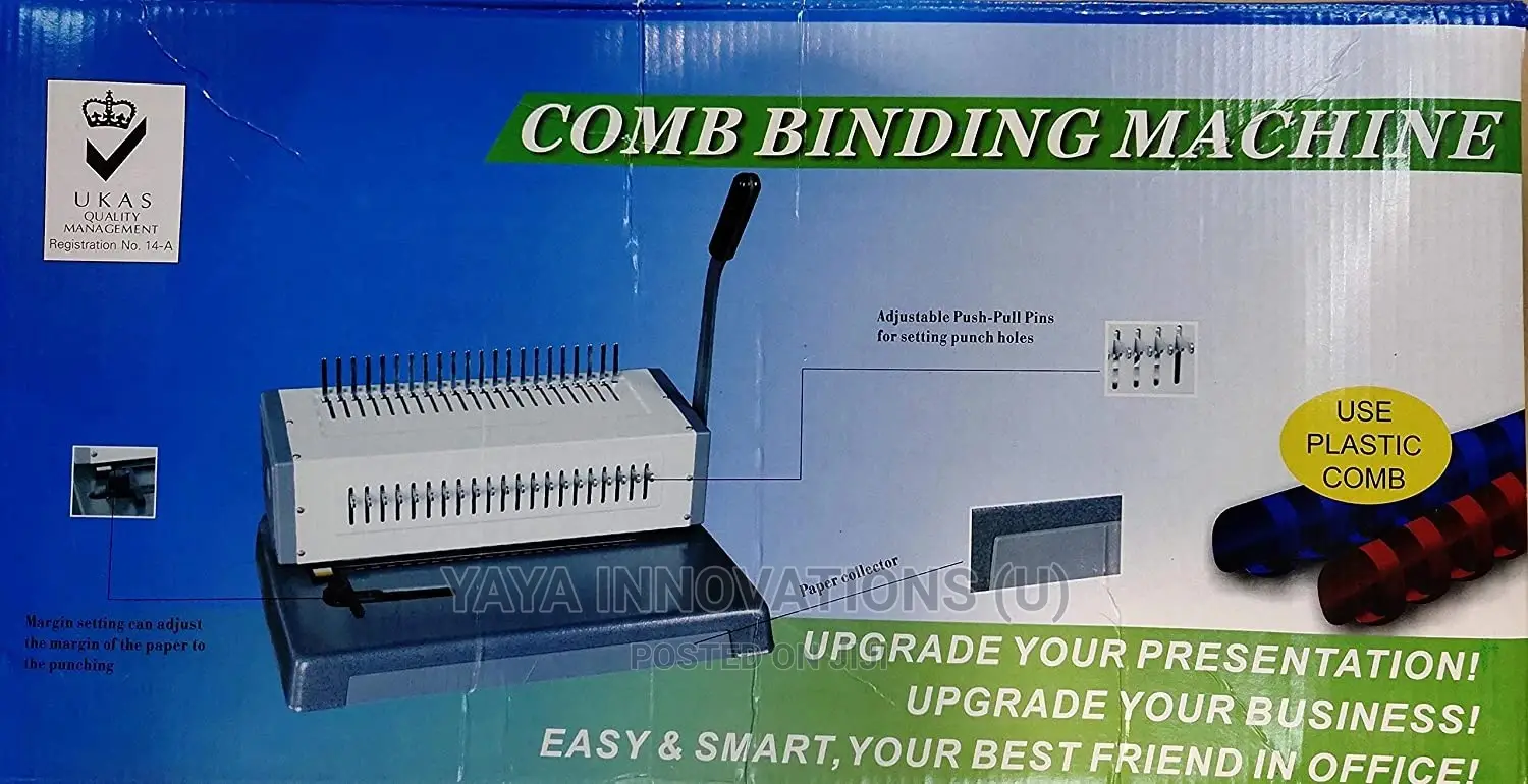 Combo Binding Machine A4 Size