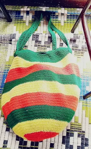 Rastafarian Crochet Bags