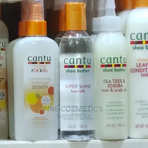 Cantu Super Shine Hair Silk With Shea Butter.