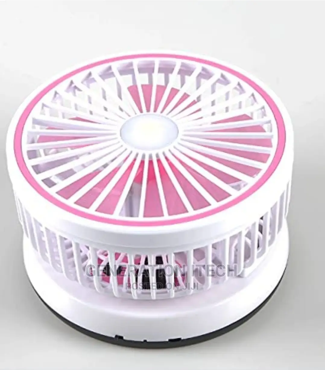 Rechargeable Folding Fan With Led Light