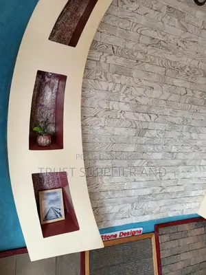 Tv Unit Gypsum Ceiling Stones