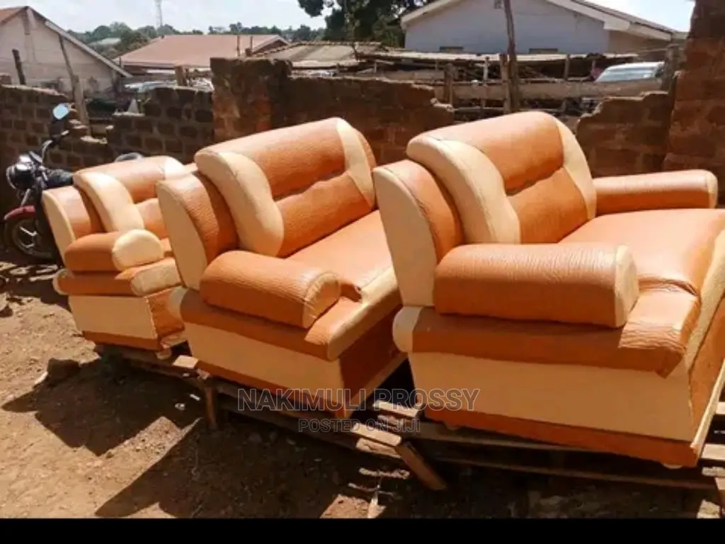 Leather Sofa Set 5 Seater
