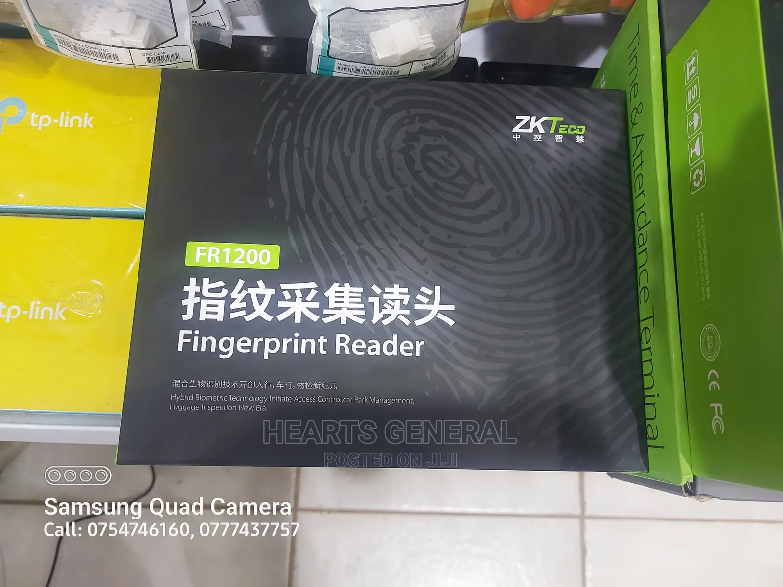Zkteco Fr1200 Fingerprint Access Control Reader