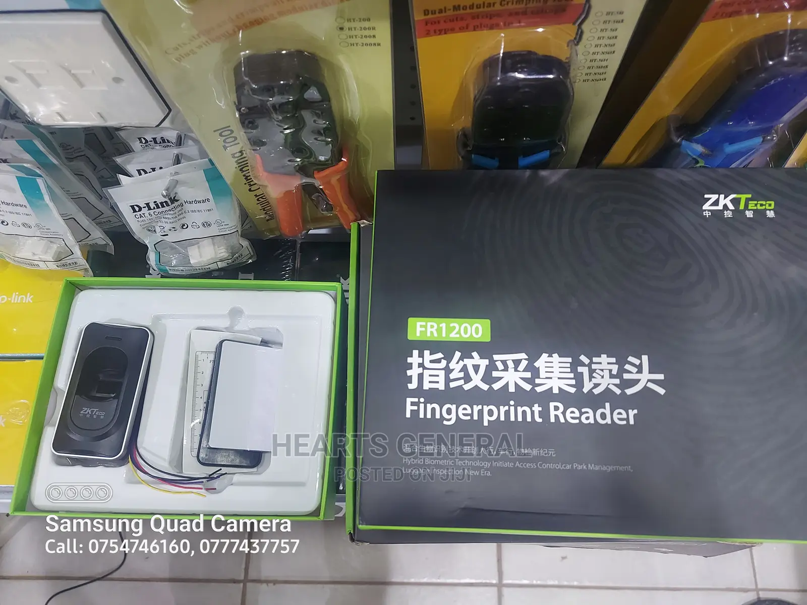 Zkteco Fr1200 Fingerprint Access Control Reader