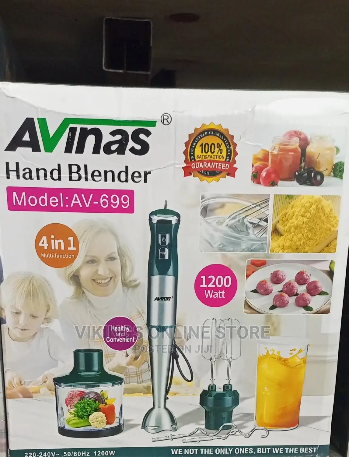 4 in 1 Avinas Multifunctional Hand Blender
