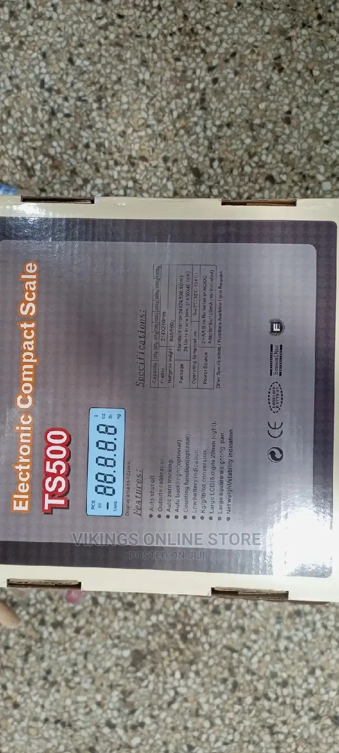 Electronic Compact Scale TS500.